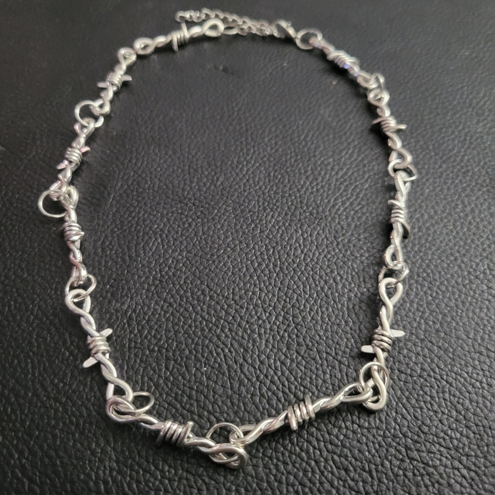 Barbed Wire Gothic Choker Necklace